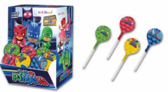 PJ MASKS Lollipop With Gum 16 GR