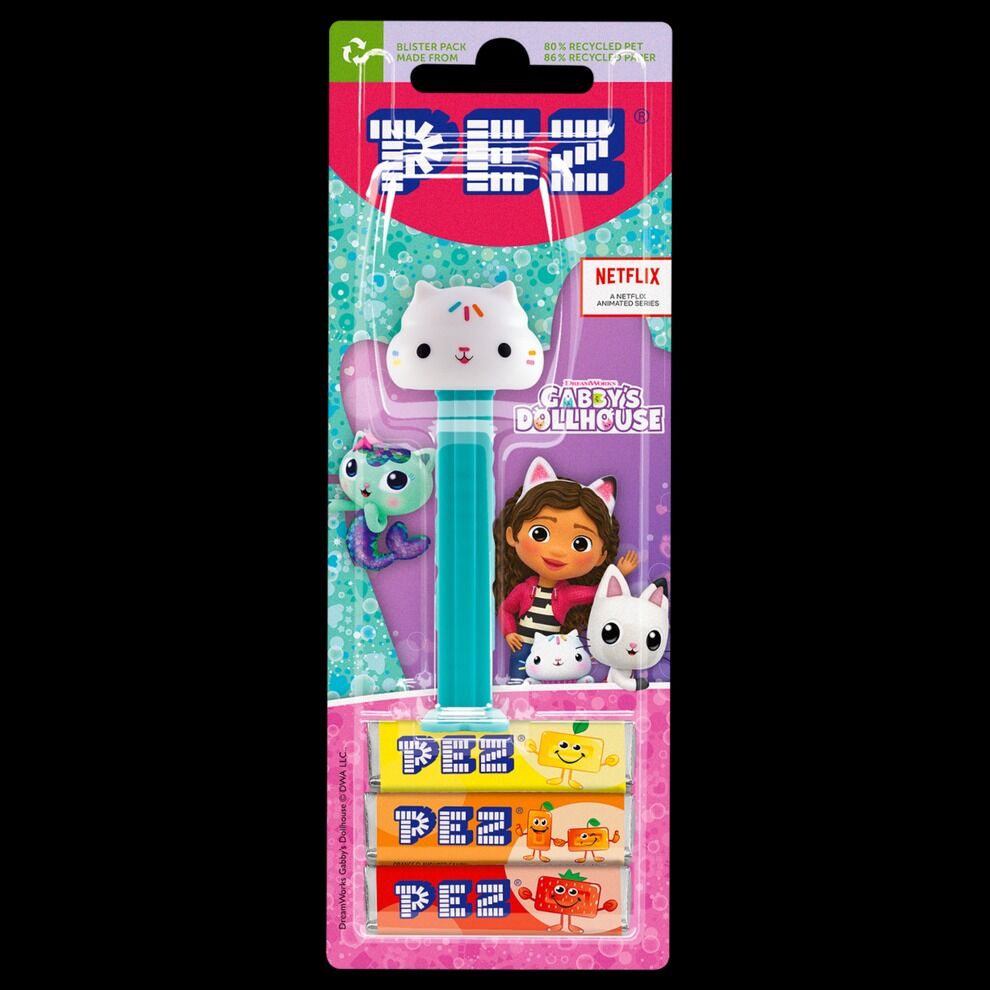 Pez Dispenser Gabby Dollhouse- Cakey Cat