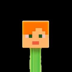 Pez Dispenser Minecraft- Alex