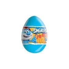 Zanini Glutensiz Çikolatalı Sürpriz Yumurta Şirinler 6 adet