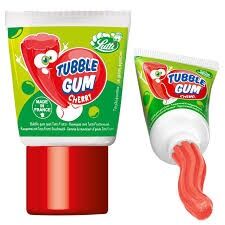 Tubble Gum Tüp Sakız Kiraz  1  adet