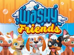 Kidz World Washy Friends- Aç Yıka Biriktir Koleksiyon Köpek Figürleri