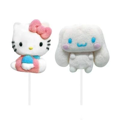 Marshmallow Lolipop Hello Kitty &Cinnamorol 2 Adet