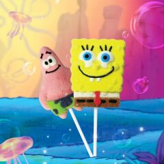 Marshmallow Lolipop Sponge Bob