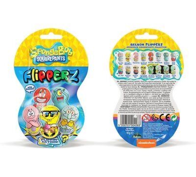 Flippez Sponge Bob Hacıyatmaz  3 adet